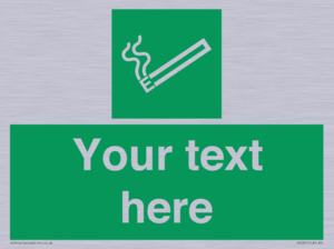 Custom E-Cigarettes/Vaping Permited Sign